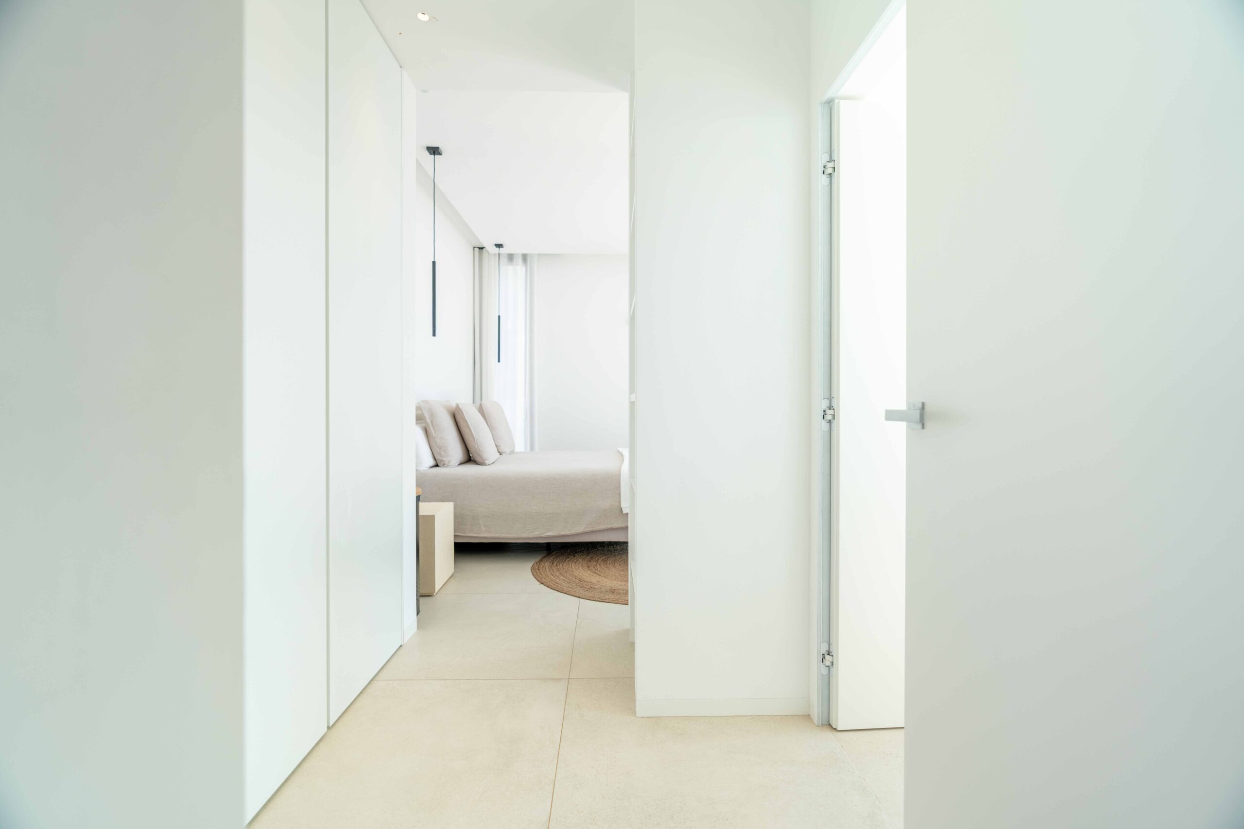 Interiors of the ibiza rental villa Sa Careneta. In Cap Martinet.