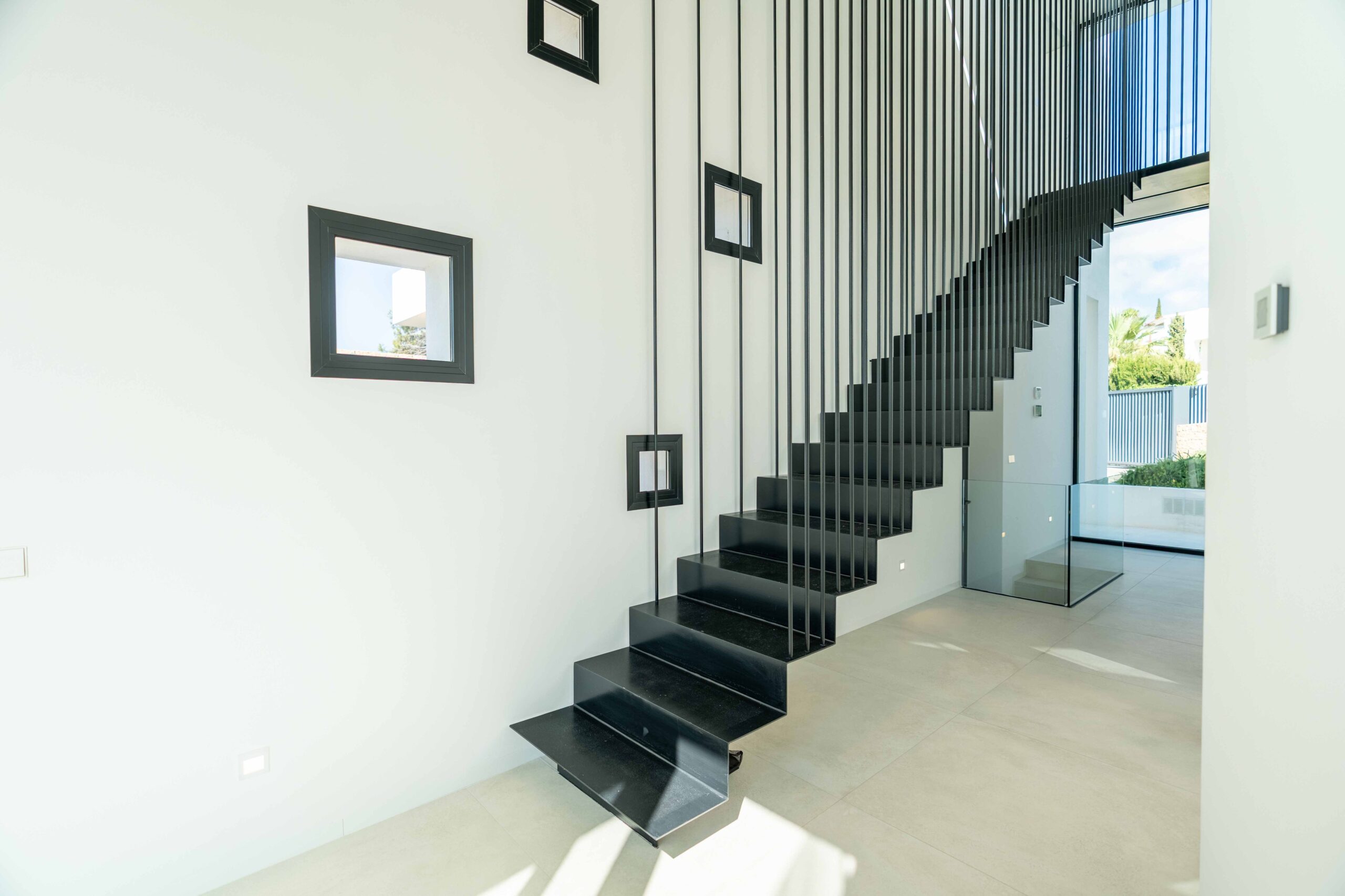 Interiors of the ibiza rental villa Sa Careneta. In Cap Martinet.